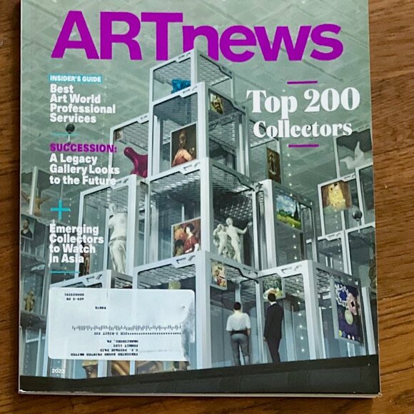 ArtNews magazine 2023 Top 200 Collectors issue - Picture 2 of 5